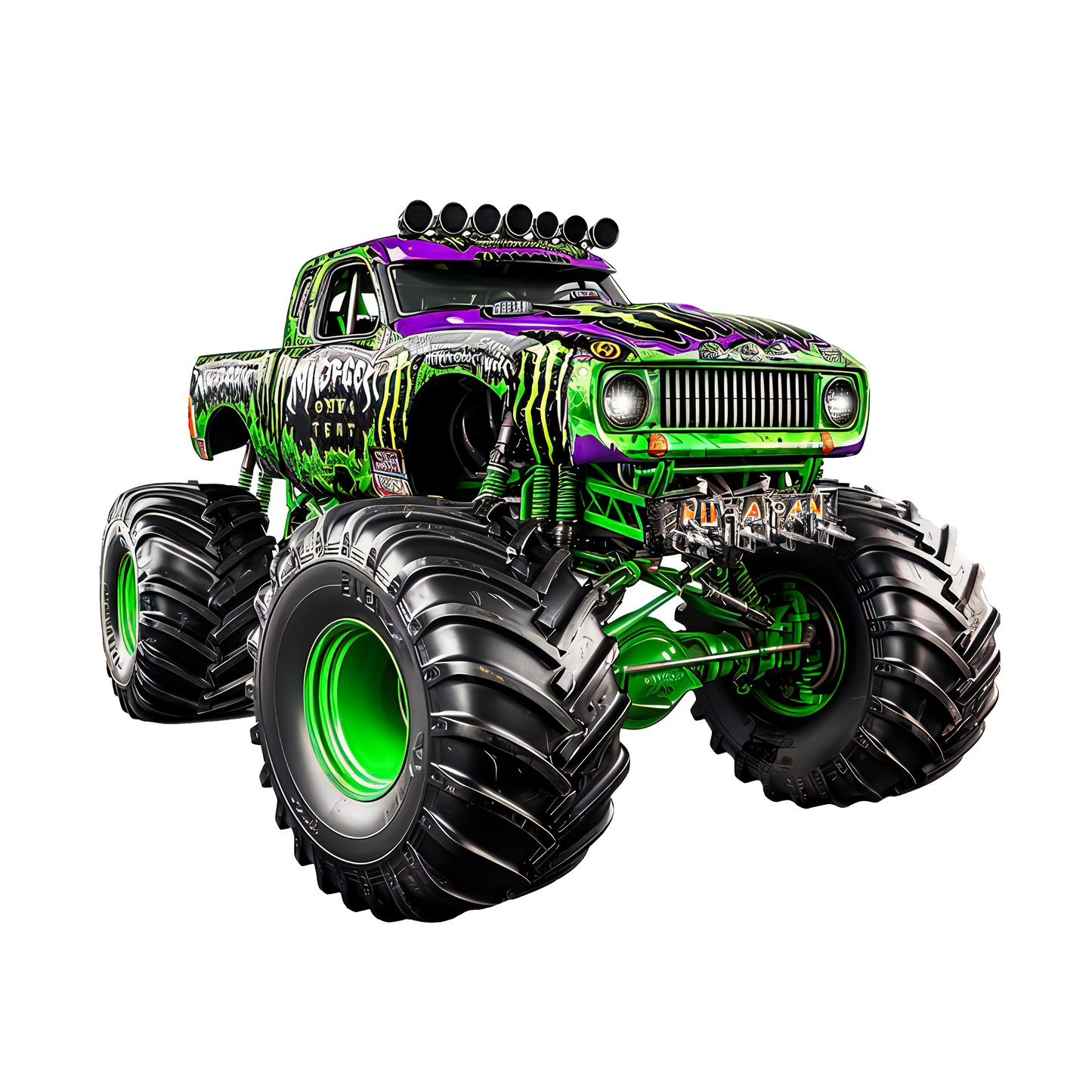 Gravedigger Monster Truck - Monster Jam - DTF Transfer