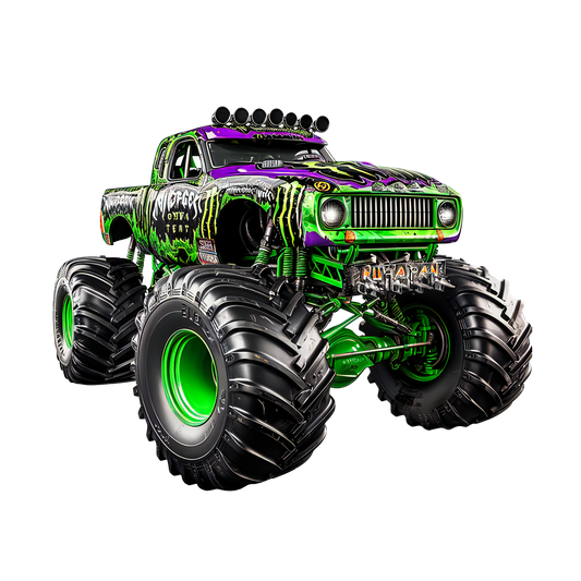 Gravedigger Monster Truck - Monster Jam - DTF Transfer