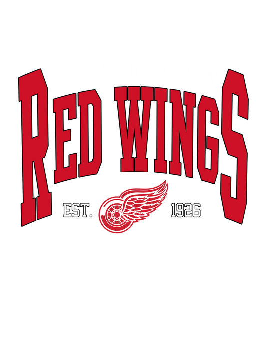 Detroit Red Wings DTF Transfer